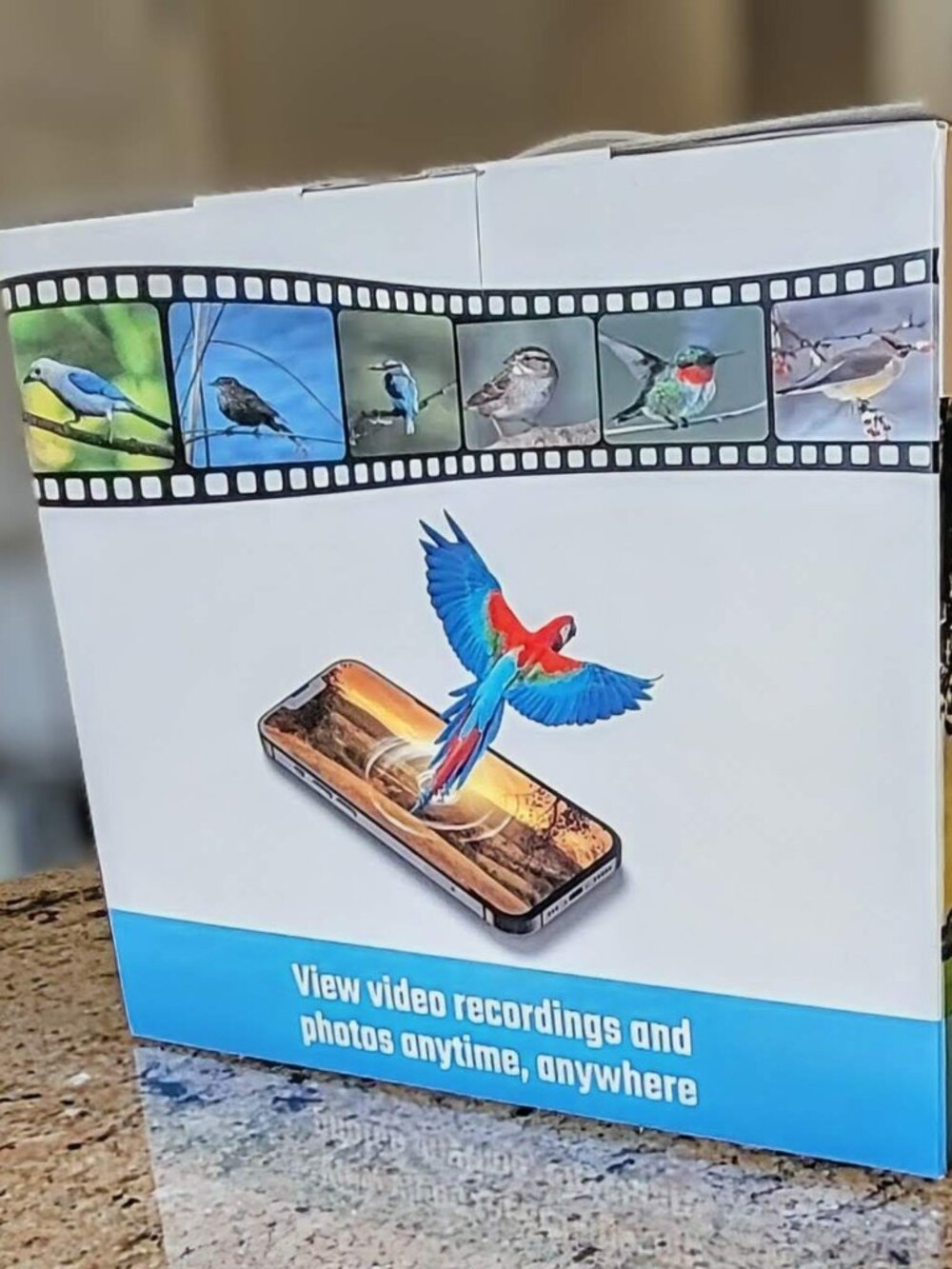 NIB: Wishbetty Smart Bird Feeder with AI Camera & Solar Power
